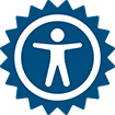 Accessibility certificate icon